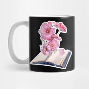 Flower Book Mug